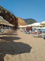 Lo Scoglio On The Beach outside