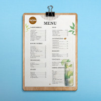 Cafe Reina menu