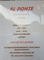 Al Ponte food