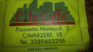 City Caffe food