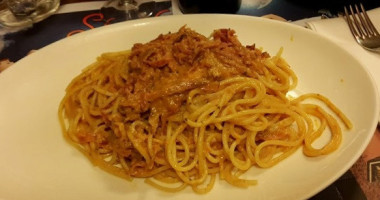 Spaghetti Notte food