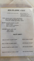 Trattoria Felisio menu