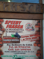 Speedy Frasca menu