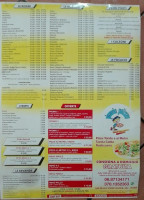 Pizzeria Palinuro menu