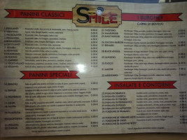 Paninoteca Smile menu