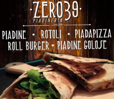 Zero39 food