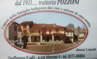 Trattoria Pozzoni food