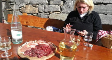 Rifugio Ai Barchi food