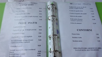 Trattoria Stella menu