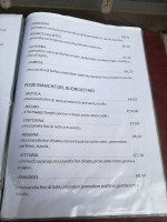 Il Buongustaio menu