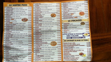 Trattoria Di Betti menu