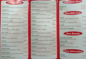 Pizzeria Farinata Da Franco menu