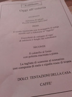 Il Ganascino menu