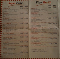 Pizzeria A Taglio Mary Jo menu