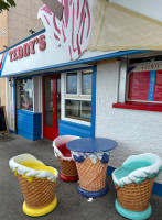 Traditional Fish And Chips Dun Laoghaire Pier inside