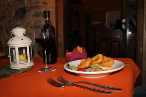 Trattoria Le Lamie food