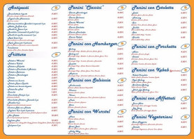 Galaxy Pub menu