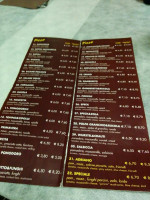 Pizzeria Da Adriano menu