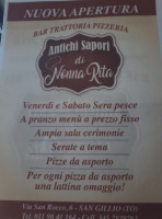 Trattoria Sapori Antichi food