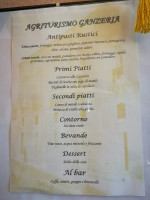 La Ganzeria menu