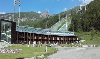 Ski Jumping Pragelato outside