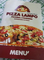 Pizza Lampo food