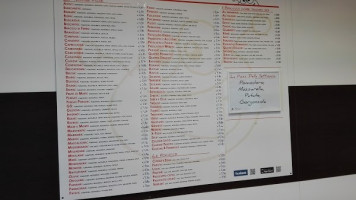 Xpizza Pizzeria D'asporto menu