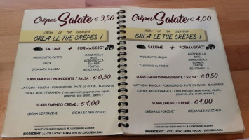 L'arte Della Cràªpe menu