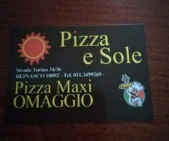 Pizza E Sole food