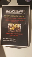 Illupobianco menu