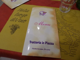 Trattoria In Piazza food