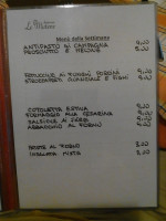 Le Murene menu