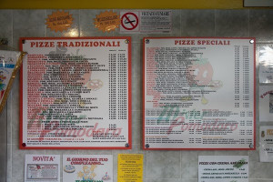 Mister Pomodoro Pizzeria Per Asporto menu