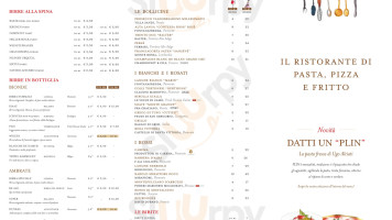 Eataly Lingotto menu