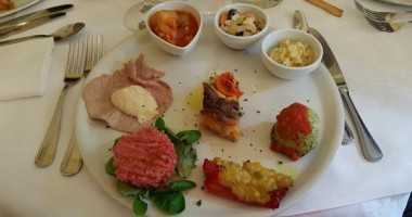 Trattoria Croce Bianca food