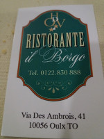 Il Borgo food