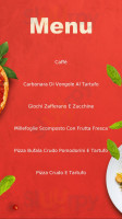 Rosso Pachino menu