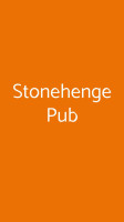 Stonehenge Pub food