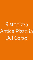 Ristopizza Antica Pizzeria Del Corso inside