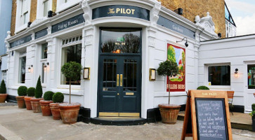 The Pilot outside