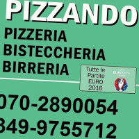 Pizzando Pizzeria food