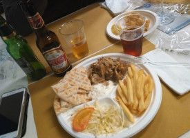 Gyros Ethnic Food food