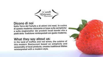 Panoramico I Castelli food