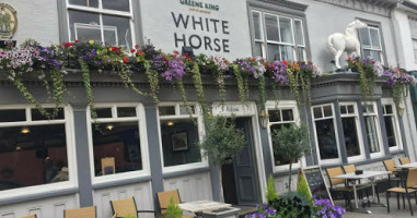 White Horse outside