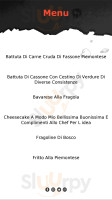 La Bergera menu