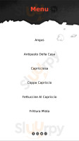 Il Capriccio menu