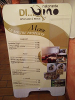 Di Vino menu