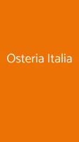 Osteria Italia food