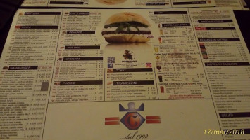 Morrison Pub menu