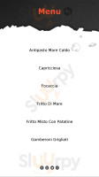 Mare Caldo menu